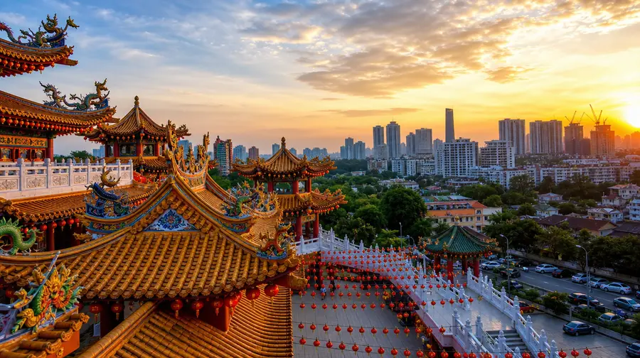 Restaurants & Hotels Near Thean Hou Temple