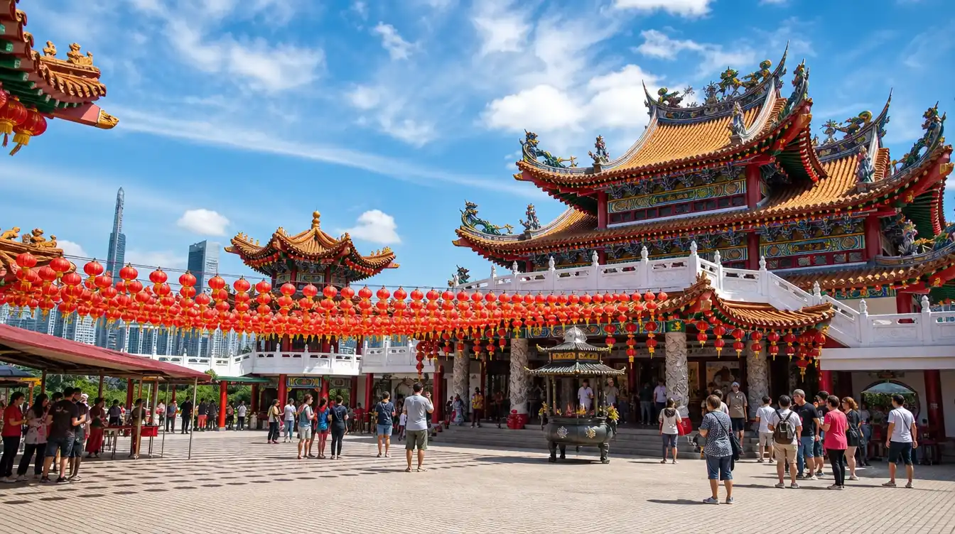 Restaurants & Hotels Near Thean Hou Temple